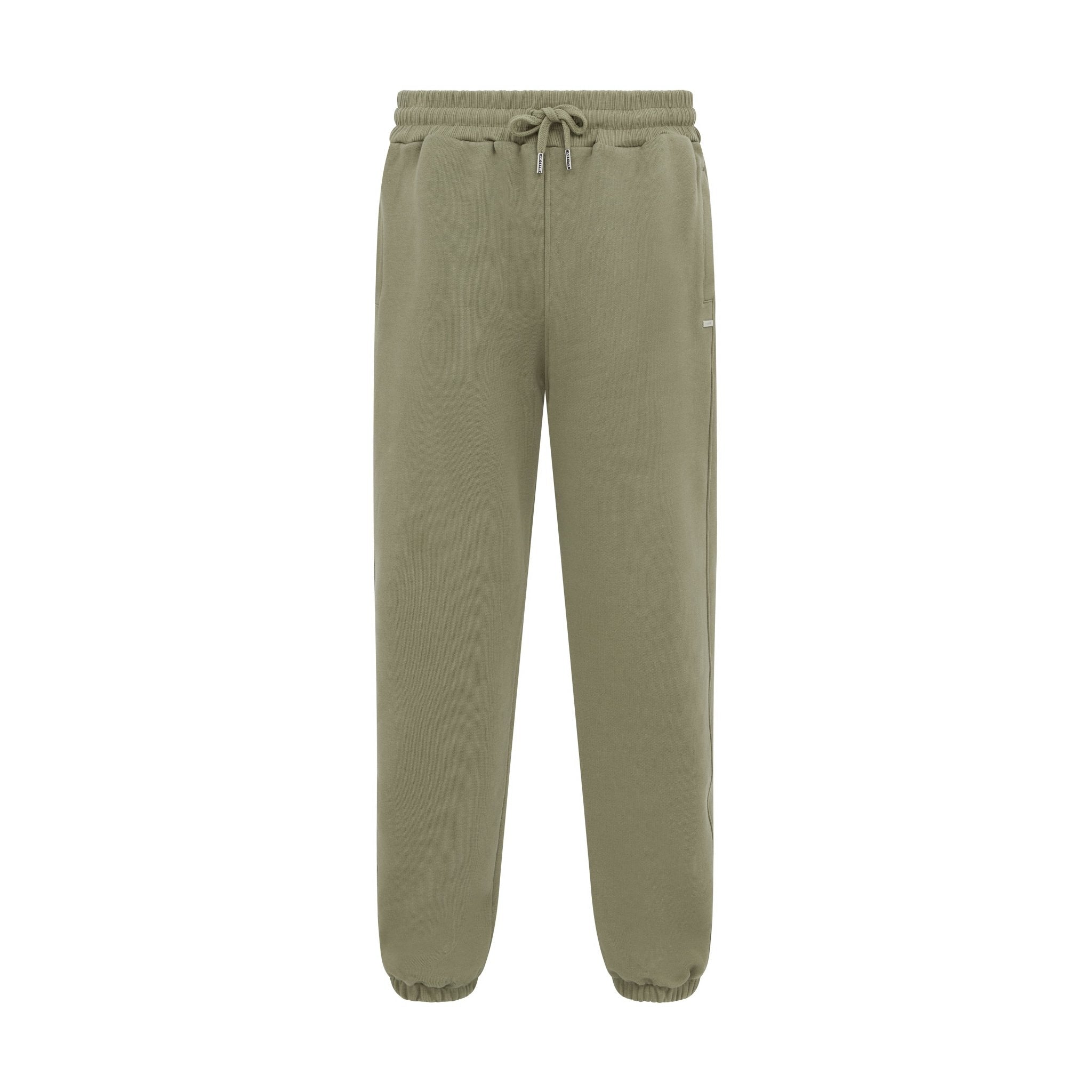 Loopback Jogger Olive Organic Mallet London EU