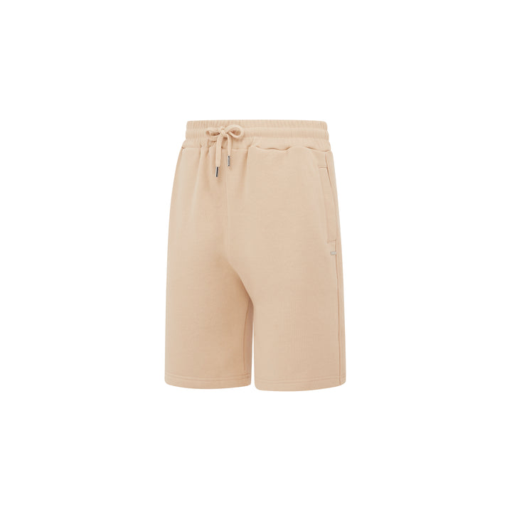 Loopback-Shorts Sand Organic