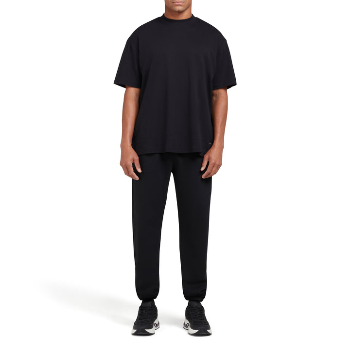 Short Sleeve Interlock Tee Black Organic