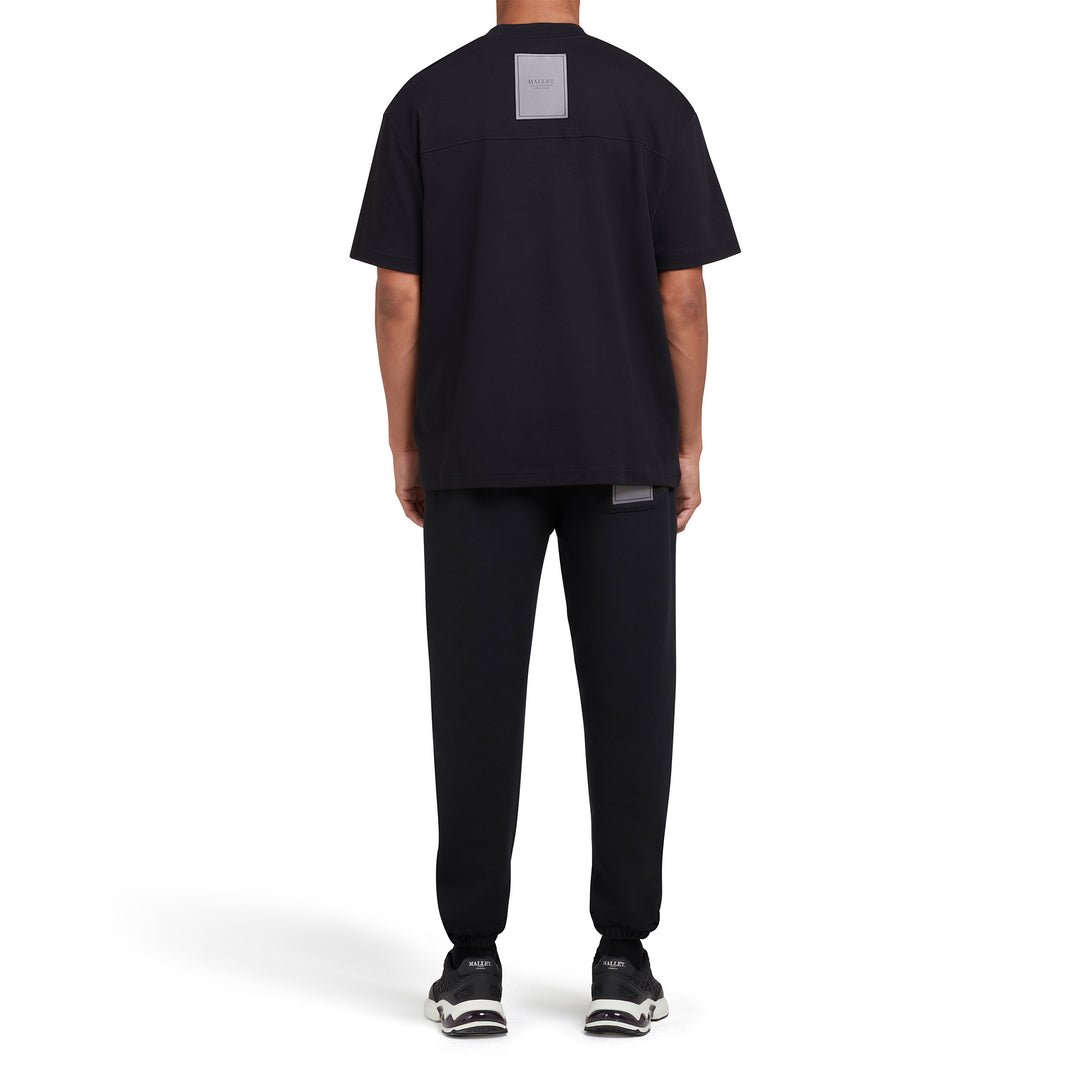 Short Sleeve Interlock Tee Black Organic