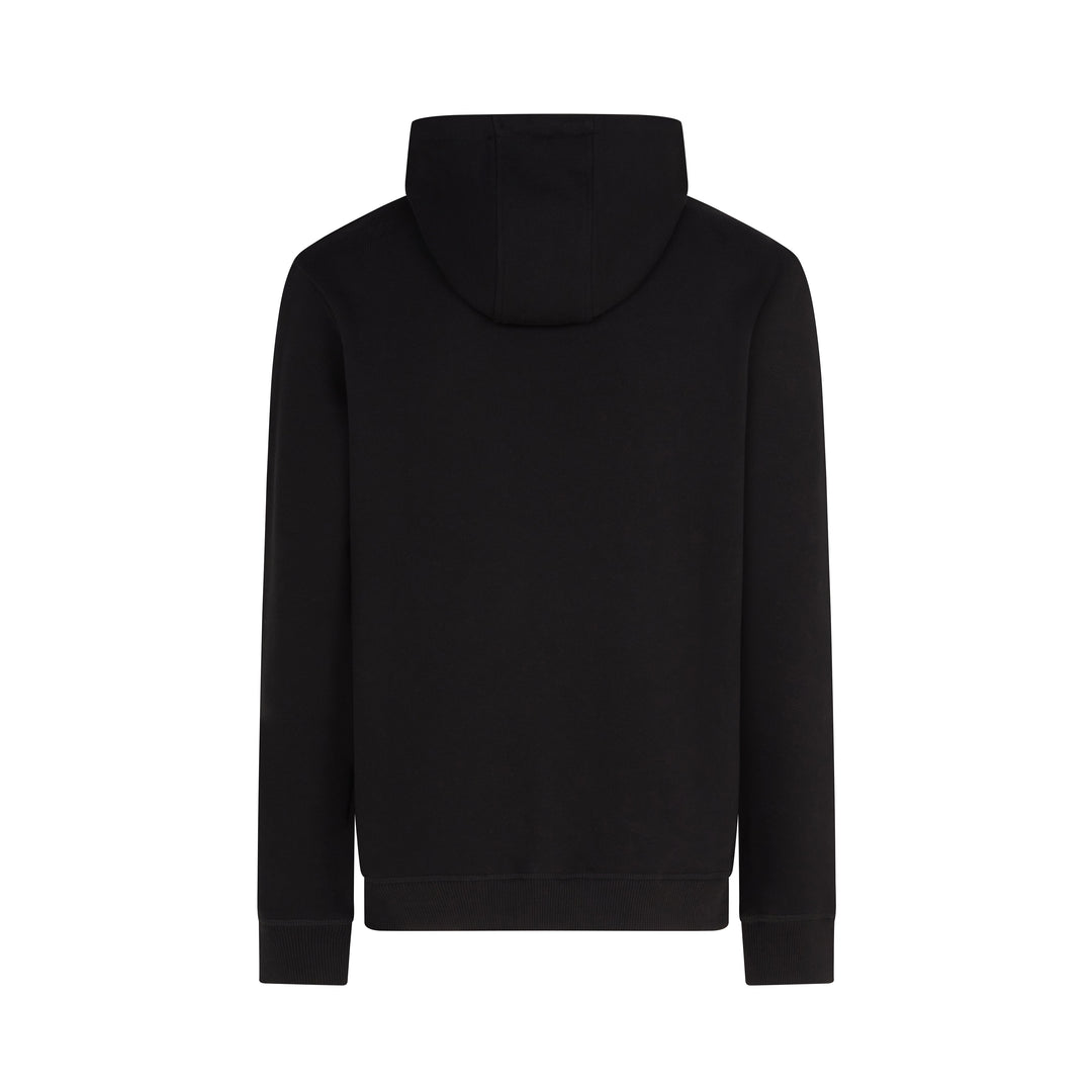 Plaque Hoodie Black Organic