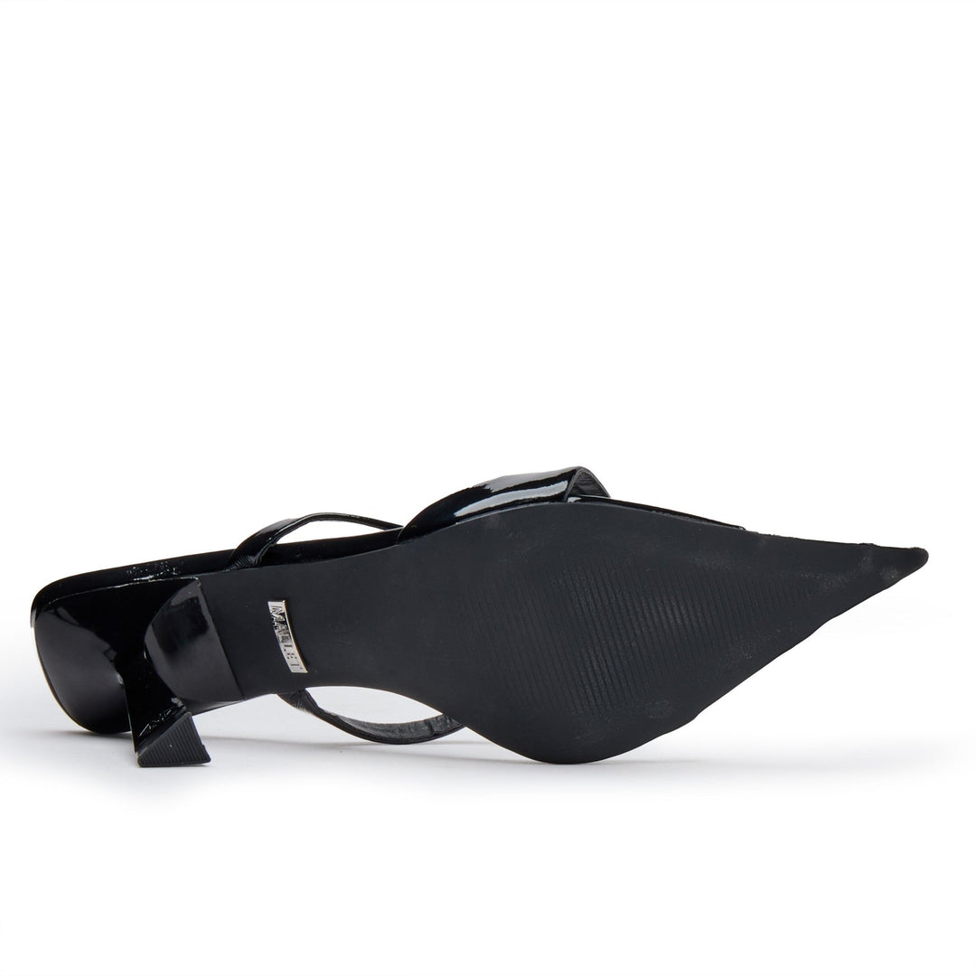 Frederica Black Patent Womens