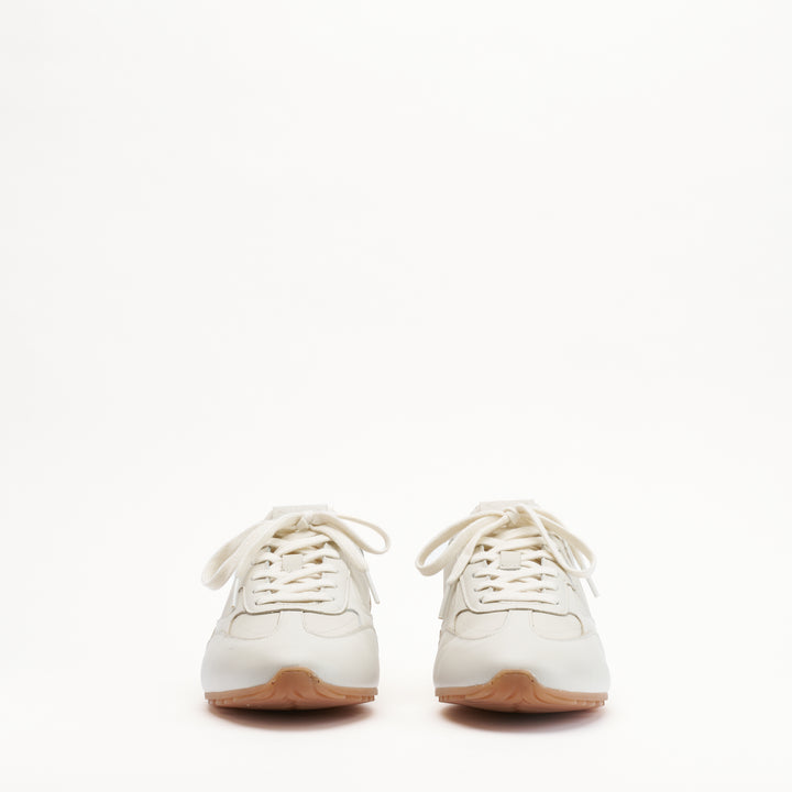 MALLET Penn Men's White Leather Sneakers