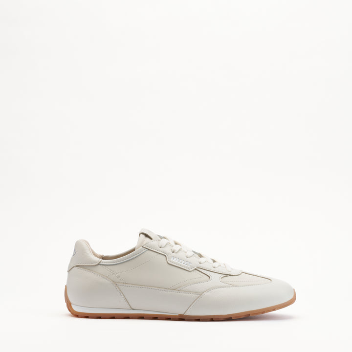 MALLET Penn Men's White Leather Sneakers