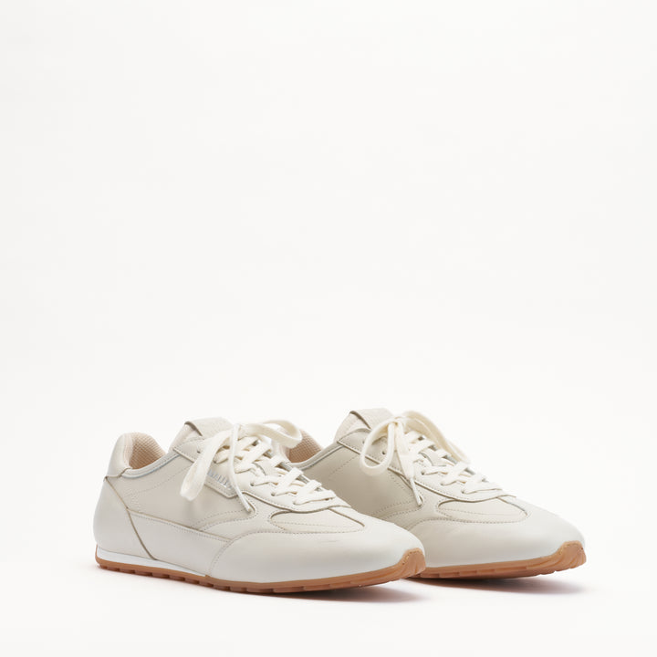 MALLET Penn Men's White Leather Sneakers