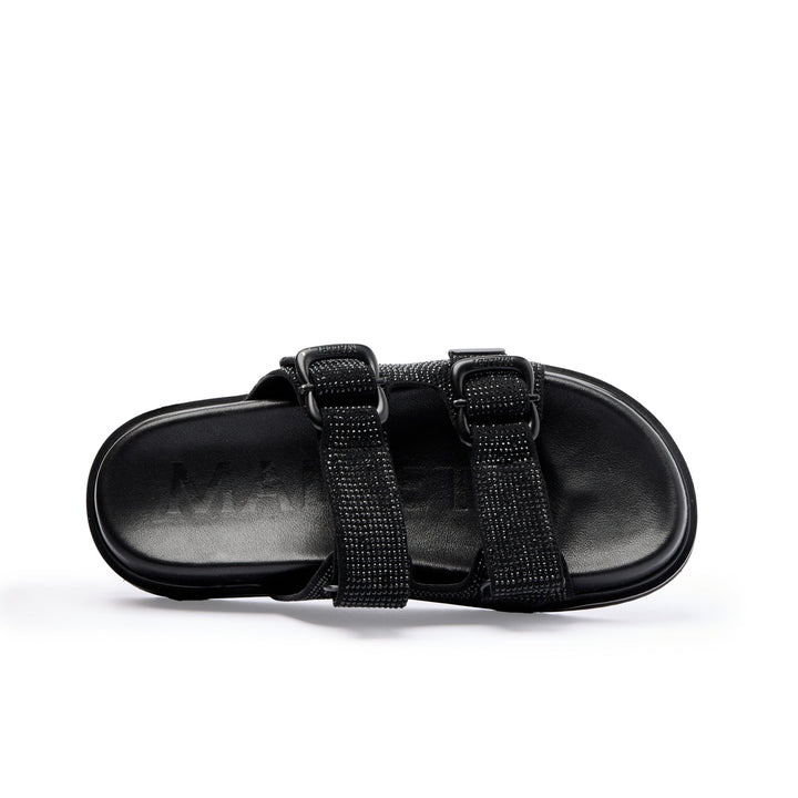 Sadie Sandaal Zwart Diamante Dames