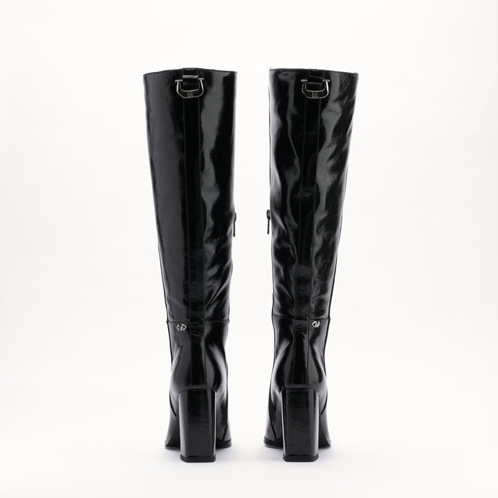 Sabelle Kniehoher Stiefel Schwarz