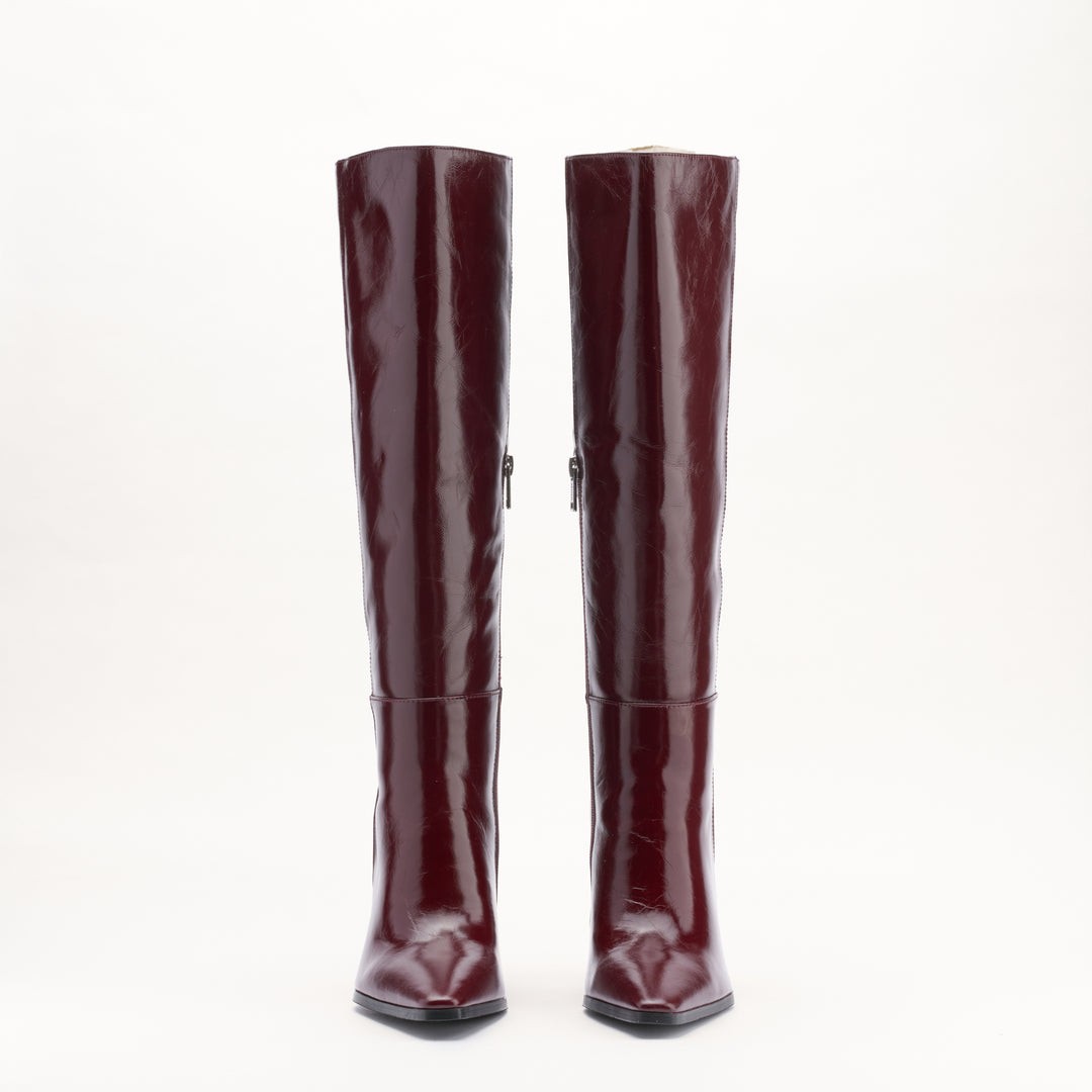 Sabelle Kniehoher Stiefel Cranberry