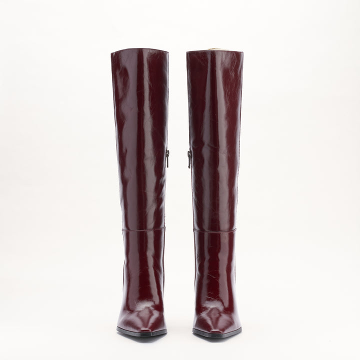 Sabelle Kniehoher Stiefel Cranberry