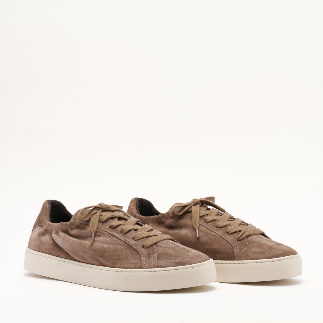 MALLET Sona Men's Brown Suede Sneakers