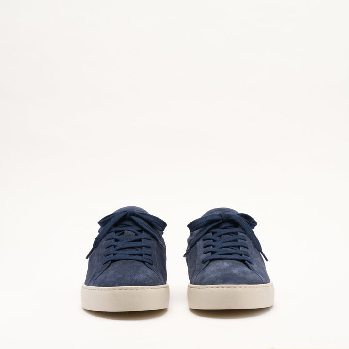 MALLET Sona Men's Navy Suede Sneakers