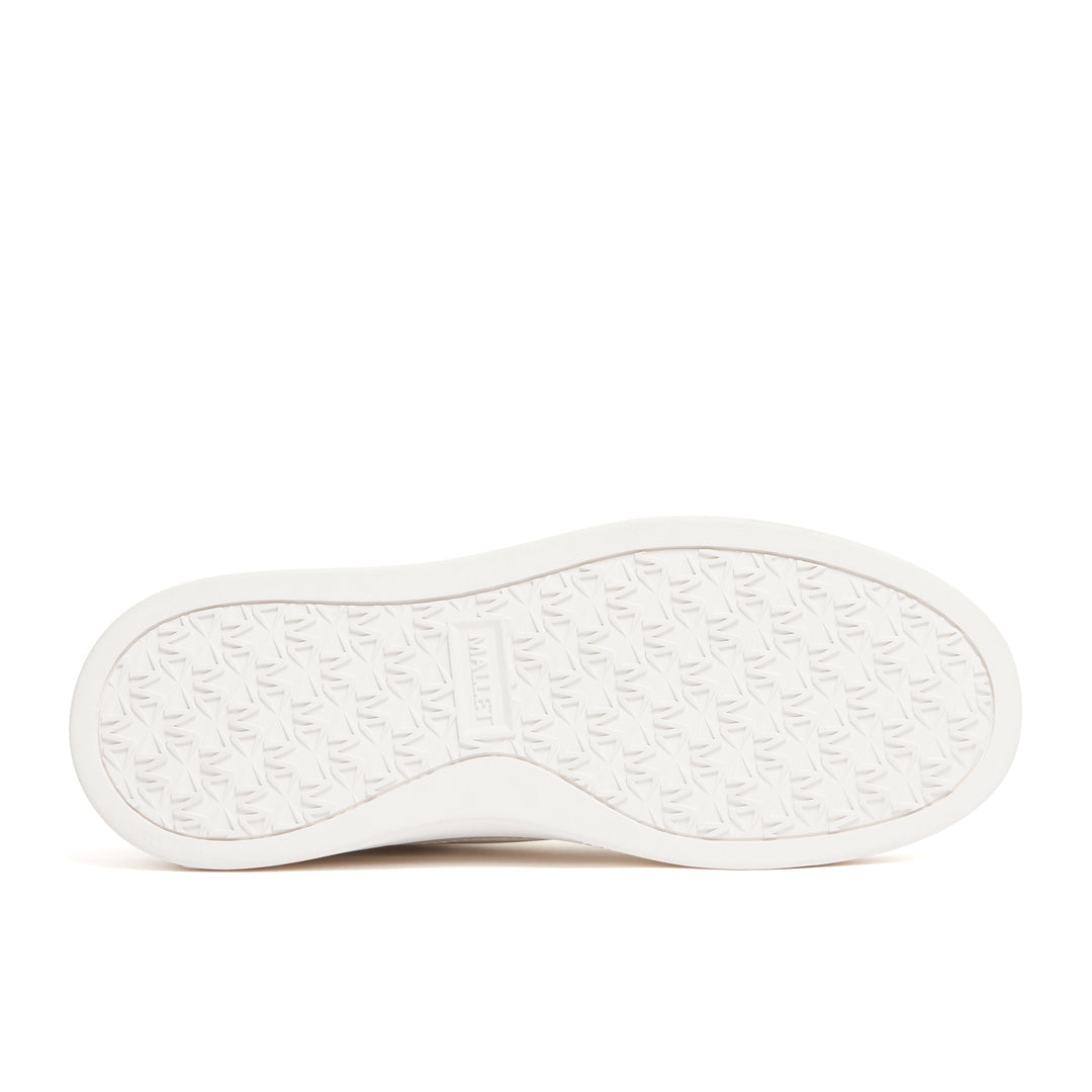 Lansbury White Leather Womens