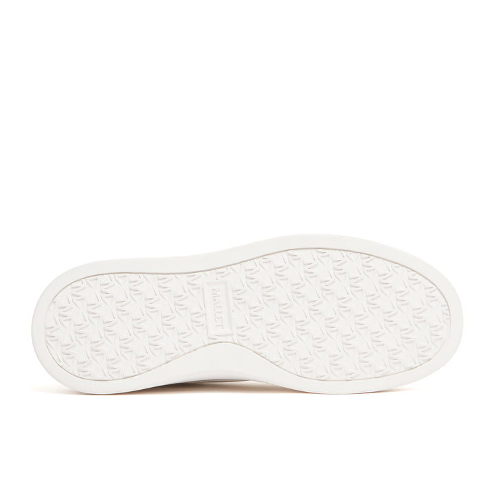 Lansbury White Leather Womens