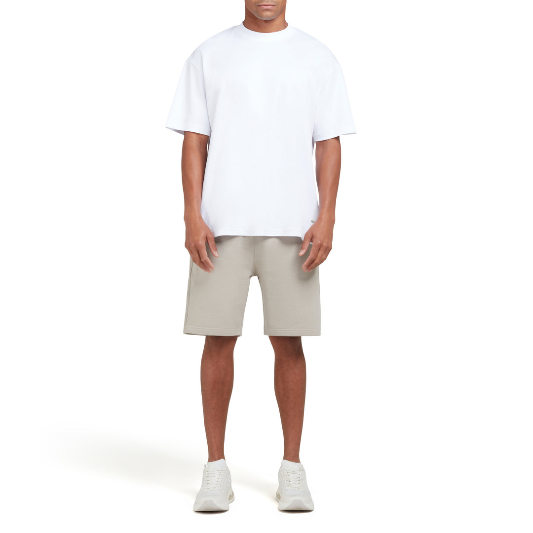 Short Sleeve Interlock Tee White Organic