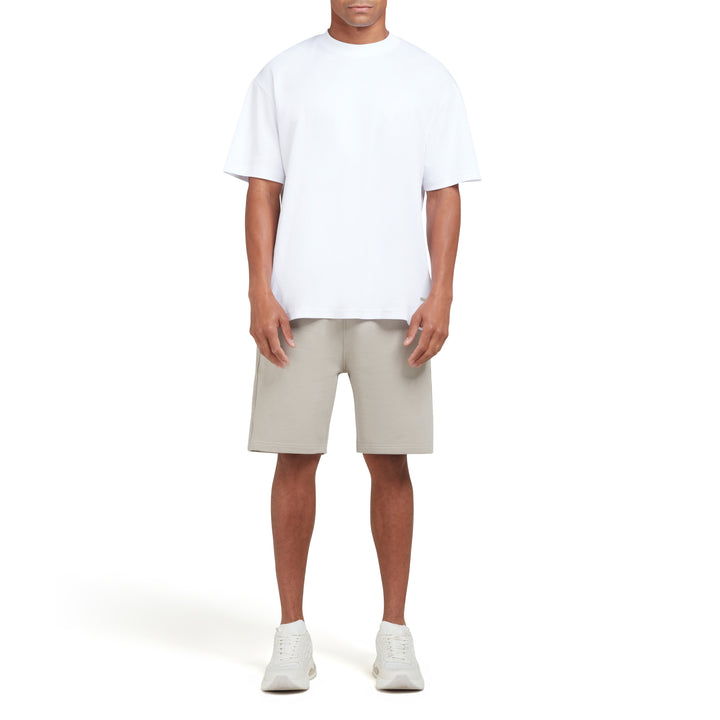 Short Sleeve Interlock Tee White Organic