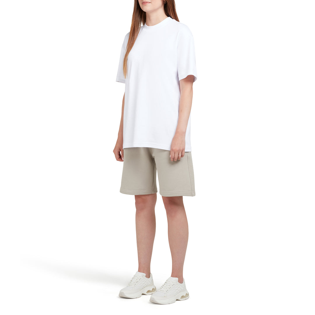 Short Sleeve Interlock Tee White Organic