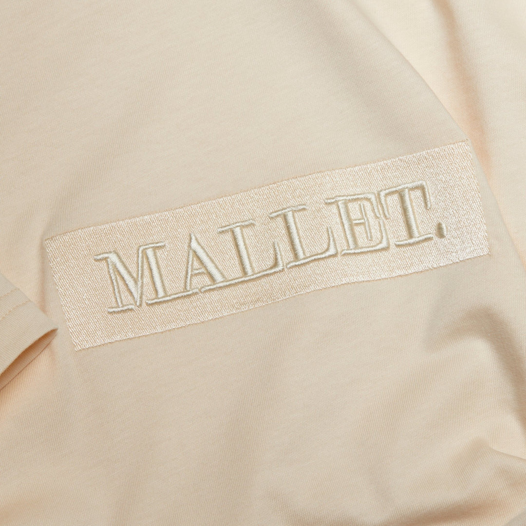 Box Logo T-Shirt Ecru