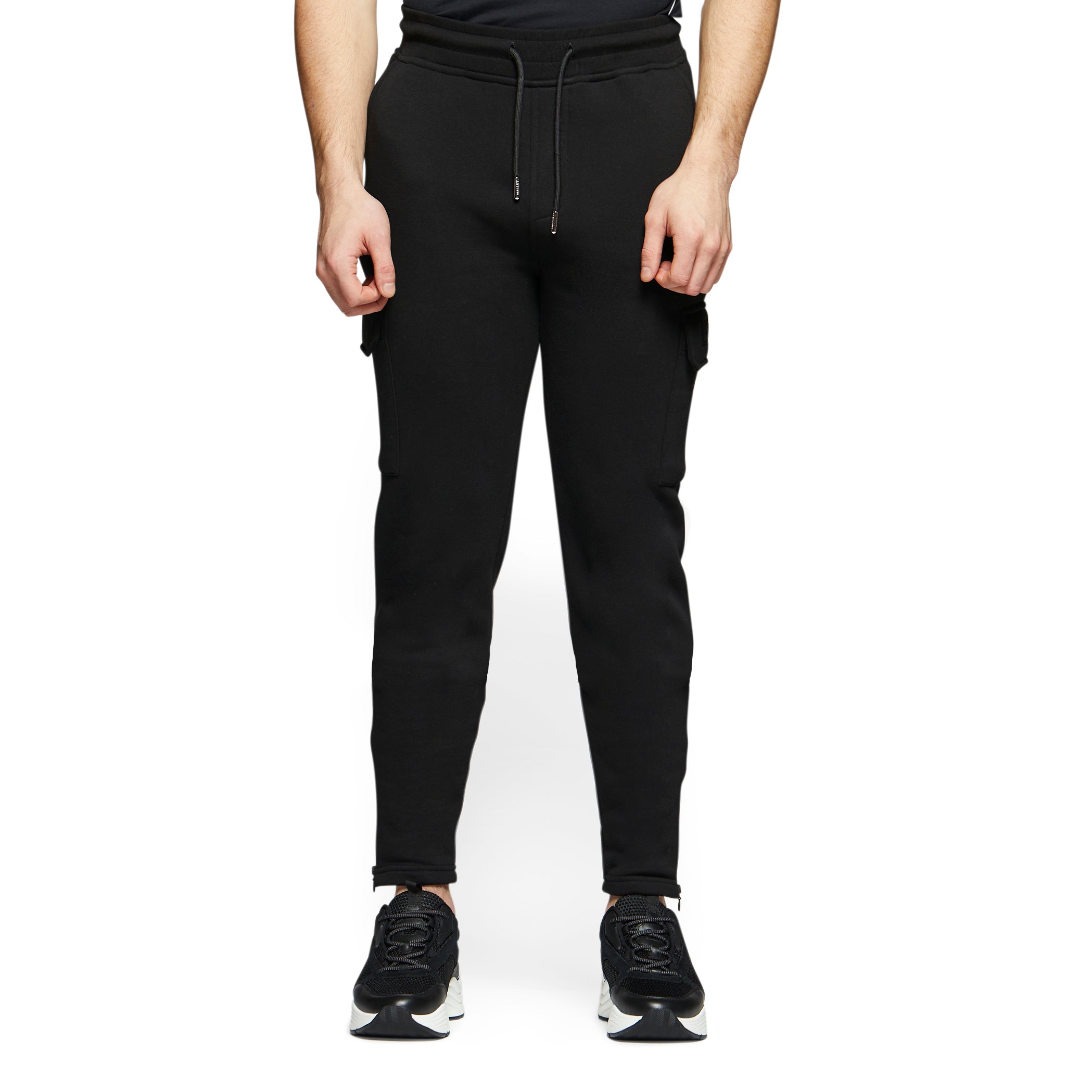 Box Logo Cargo Jogger Black Organic – Mallet London - EU