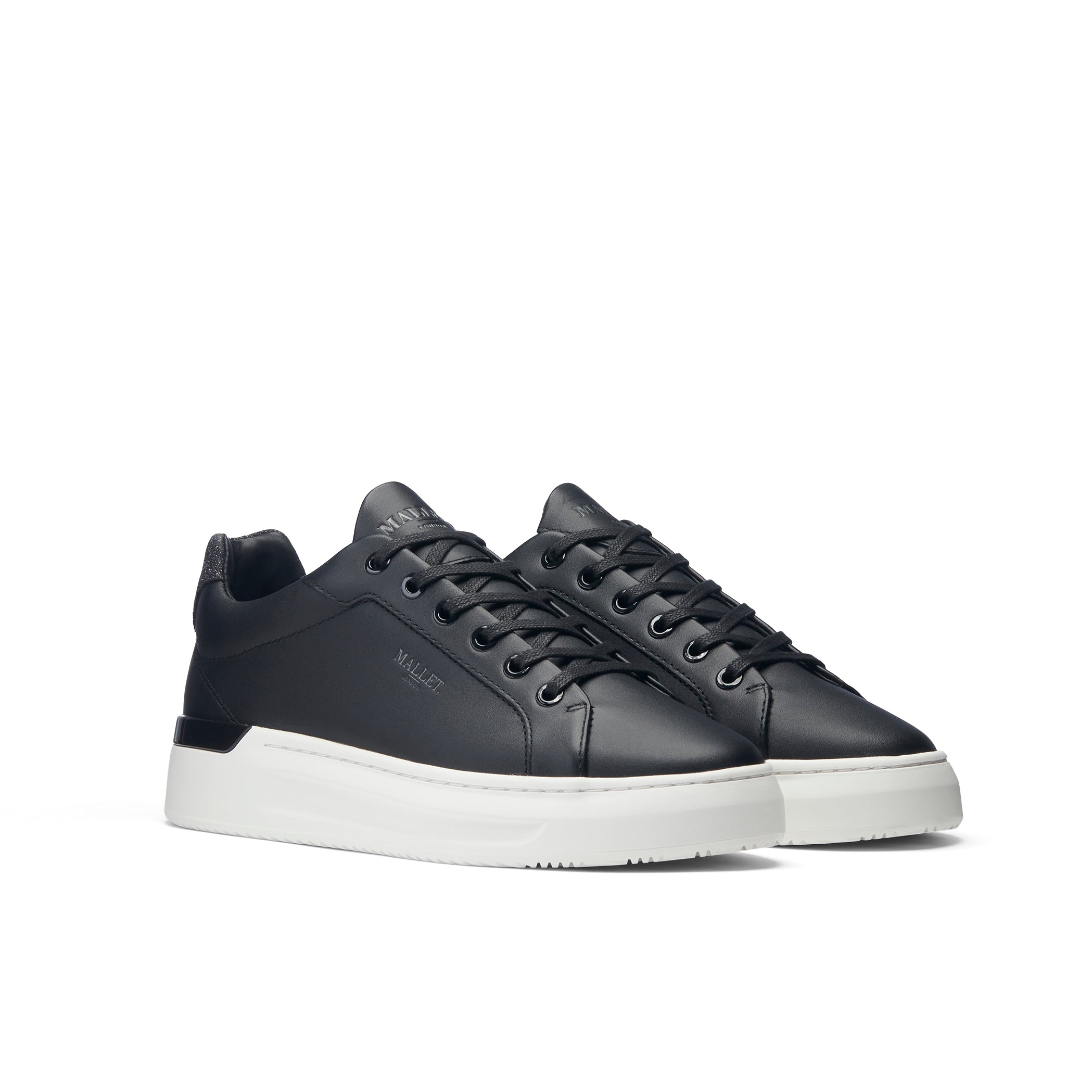 GRFTR Black Glitter Tab Womens Mallet London EU