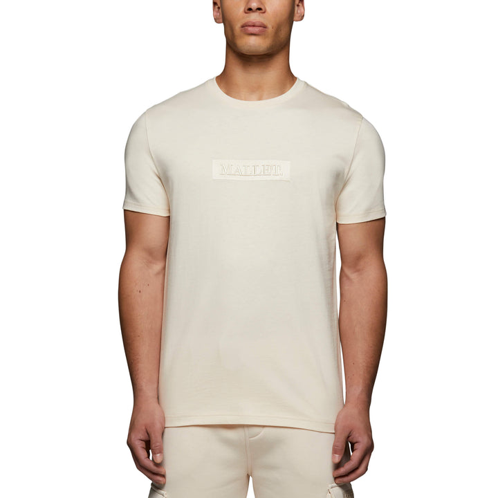 Box Logo T-Shirt Ecru