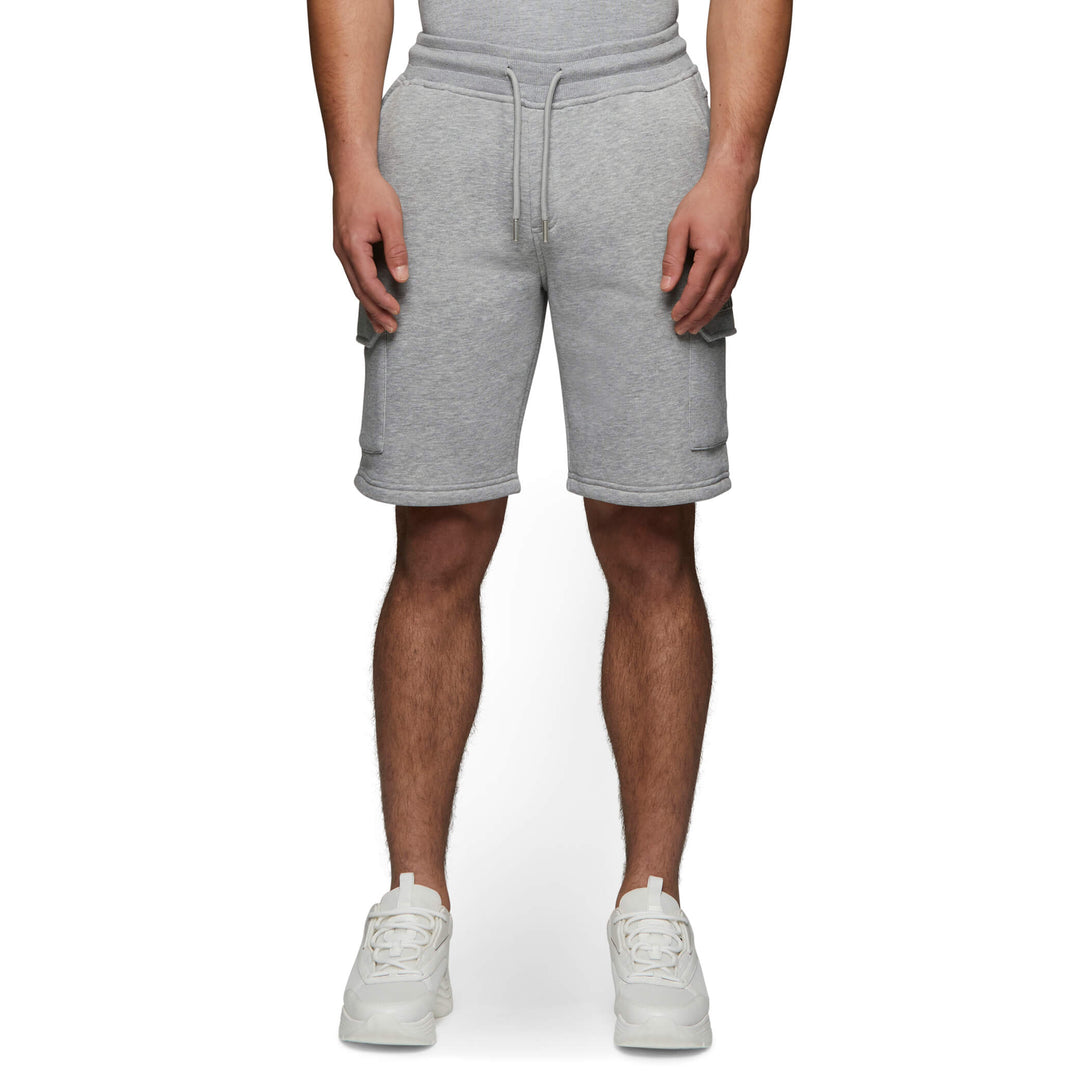 Box Logo Cargo Short Marle Grey