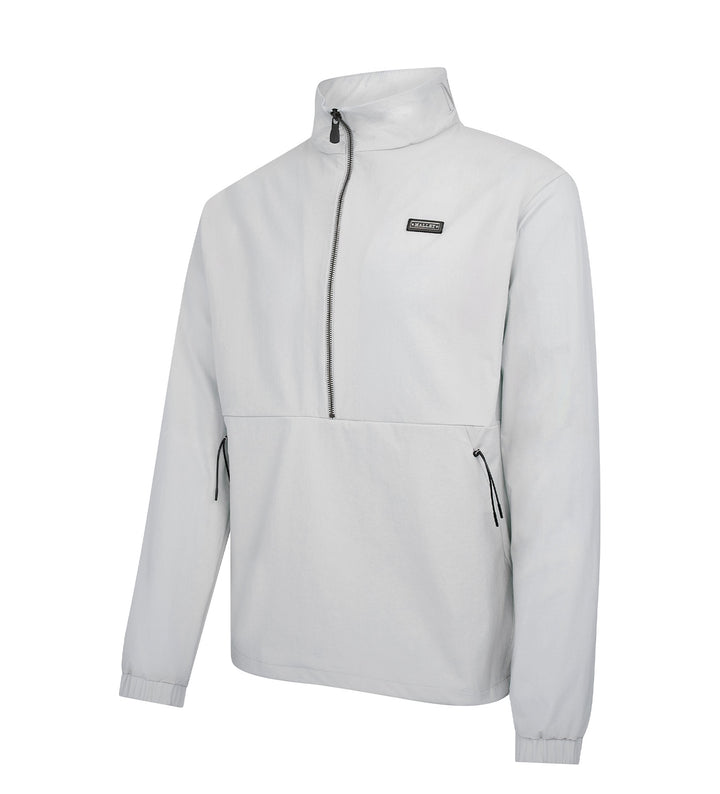 Technical Hale Zip Jacket Fog Grey