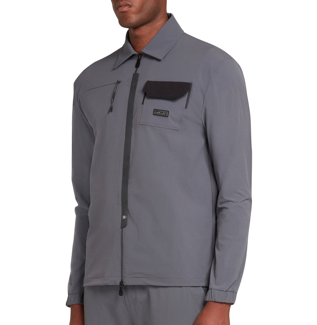Utility Pocket Overshirt Houtskool