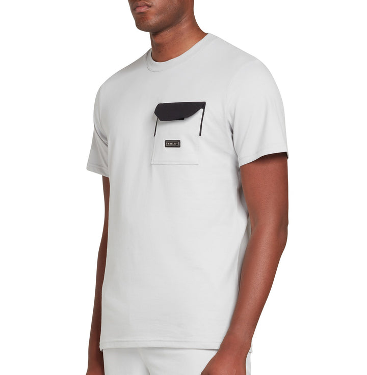 Utility Pocket Tee Nebelgrau